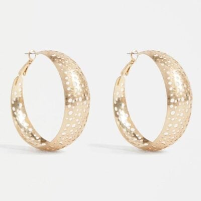 Elk Hulle Large Hoop Earring — Gold