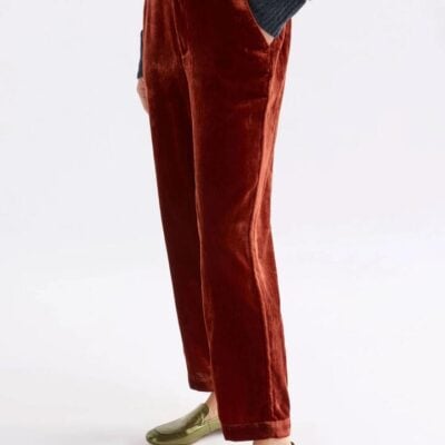 Elk Suuri Velvet Pant — Spice