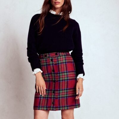 Boden Cecelia Wool Skirt