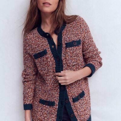 Boden Textured Marl Cardigan