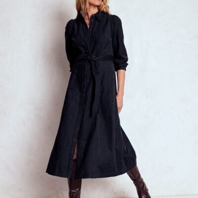 Boden Clara Cord Midi Dress
