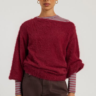 ODE Noa Off Shoulder Cosy Knit