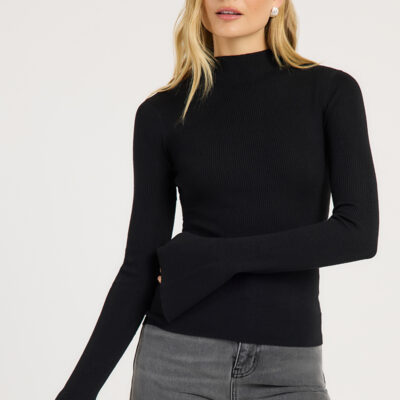 ODE Rayne Slim High Neck Sweater