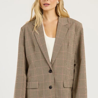 ODE Constance Check Blazer