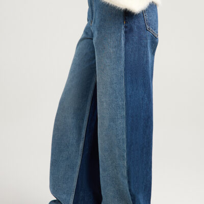 ODE Mid Rise Wide Leg Jean