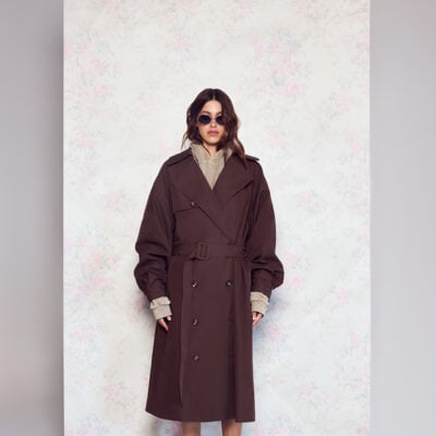 FELLE Oversized Trench Coat