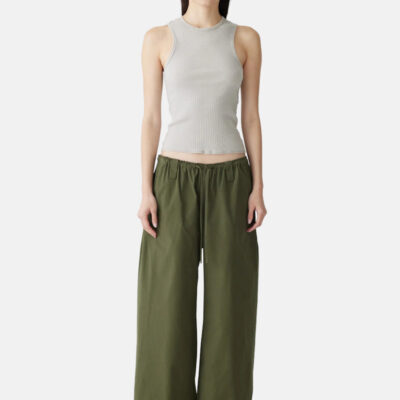 Bassike Drawstring Detail Pull On Pant