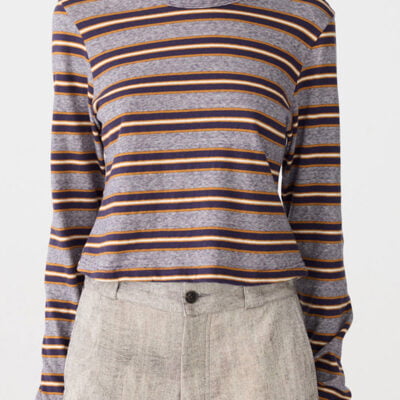 Bassike Vtg Stripe Baby Long Sleeve T-Shirt