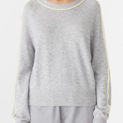 Bassike Classic Stripe Detail Knit