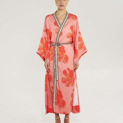 Summi Summi ROBE - PEACH PETALS - Image 1