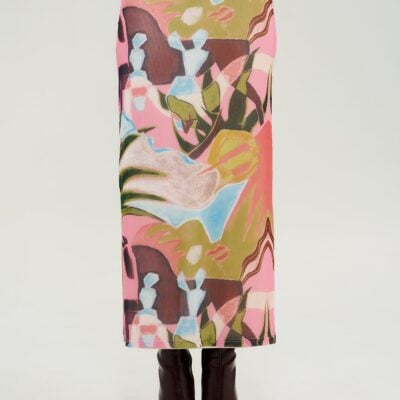 Summi Summi MESH MAXI SKIRT - WONDERLAND — XS - Image 1