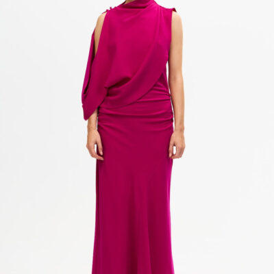 Acler WILCOTT MAXI DRESS — IRIS - Image 1