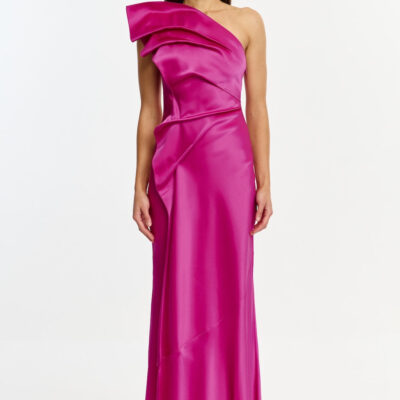Acler WERONA MAXI DRESS — PINK TOPAZ - Image 1