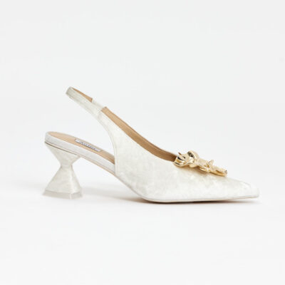 Acler VONDERSHIRE HEEL — IVORY - Image 1