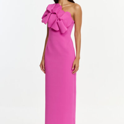 Acler SANTANI MAXI DRESS — PINK TOPAZ - Image 2