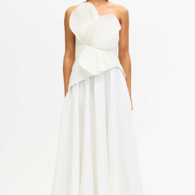 Acler SAGESTON GOWN — IVORY - Image 1