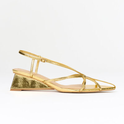 Acler RUBERT HEEL — GOLD - Image 1