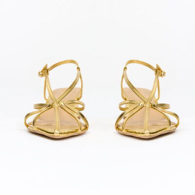 Acler RUBERT HEEL — GOLD - Image 2