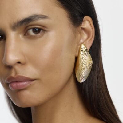 Acler RILBOSHIRE EARRING — GOLD - Image 2