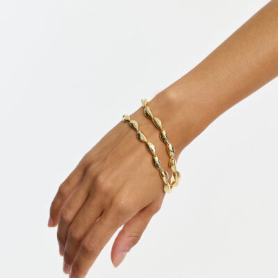Acler RILBOSHIN BRACELET — GOLD - Image 2