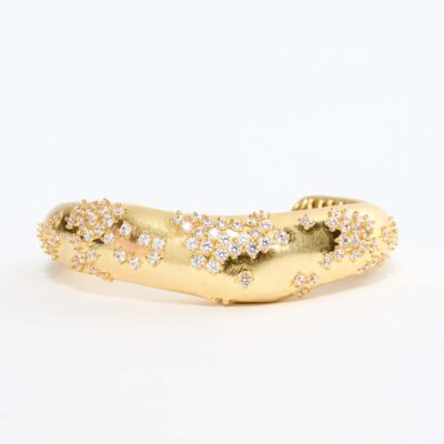Acler RILBO SPARKLE CUFF — GOLD - Image 1