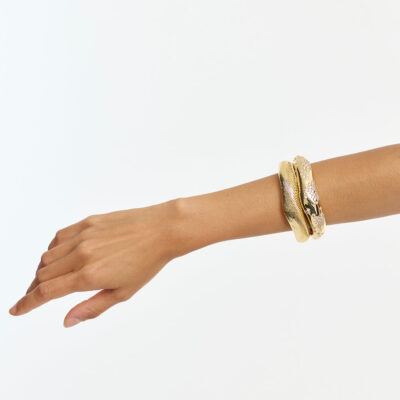 Acler RILBO SPARKLE CUFF — GOLD - Image 2
