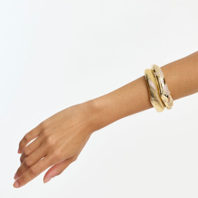 Acler RILBO CUFF — GOLD - Image 2