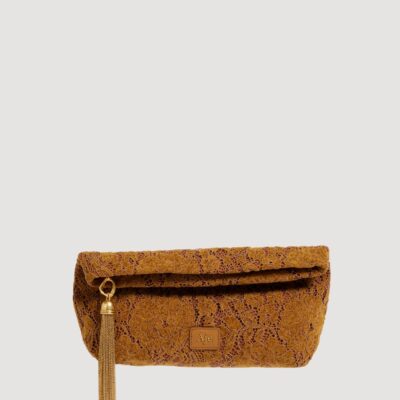 Aje Verona Velvetine Small Clutch - Image 1