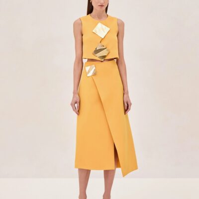 Alexis Zilai Skirt — GOLD - Image 1