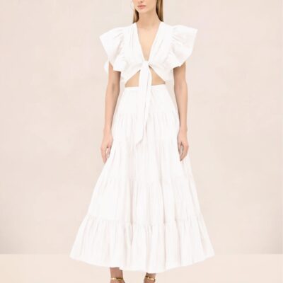 Alexis Varenna Top — BLANC - Image 1