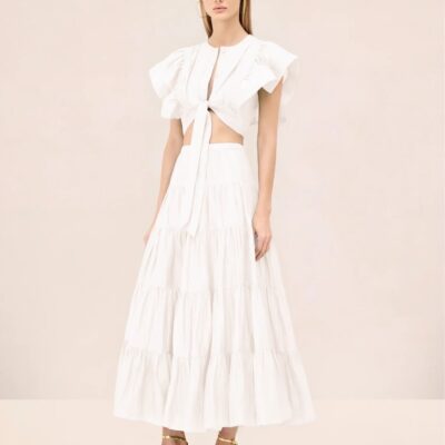 Alexis Varenna Top — BLANC - Image 2
