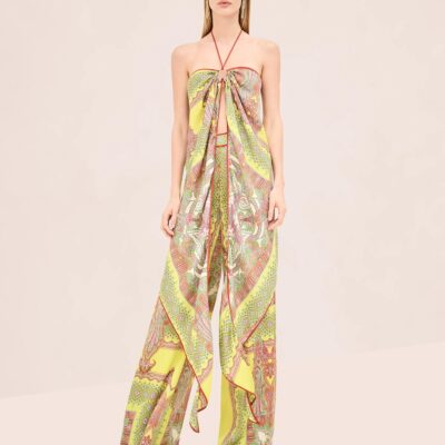 Alexis Triest Pant — YELLOW PAISLEY - Image 1