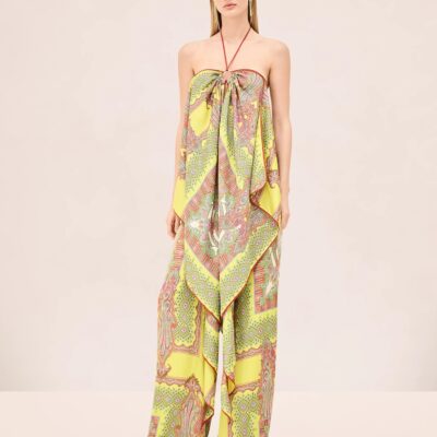 Alexis Triest Pant — YELLOW PAISLEY - Image 2