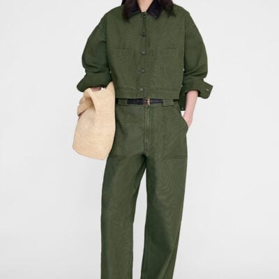 Anine Bing Yuma Jacket - Army Green — XS - Image 2