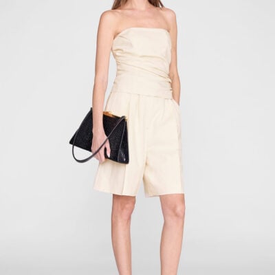 Anine Bing Tyla Top - Cream — XS - Image 1