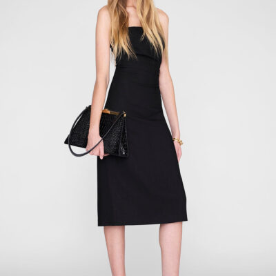 Anine Bing Tyla Dress - Black — XS - Image 1