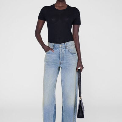 Anine Bing Sylvie Tee - Black — XS - Image 1