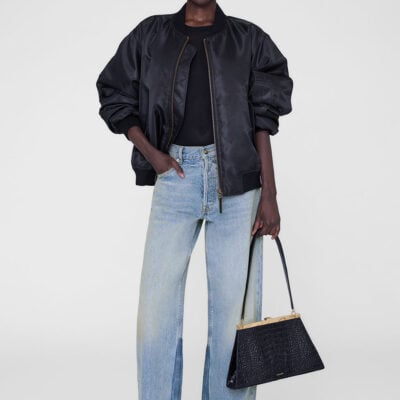 Anine Bing Sylvie Tee - Black — XS - Image 2