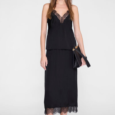Anine Bing Shelby Skirt - Black — XS - Image 1