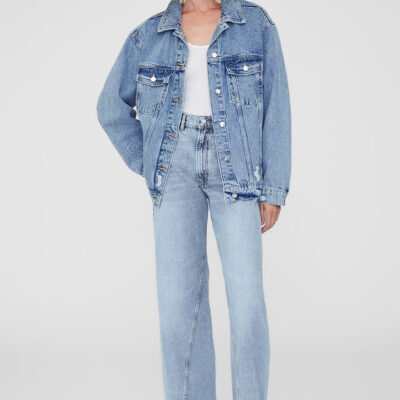 Anine Bing Rory Jacket - Vintage Blue — XXS - Image 1