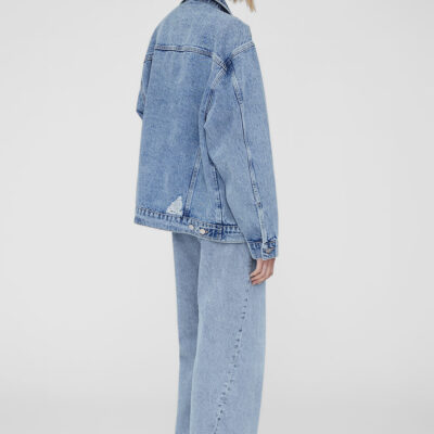 Anine Bing Rory Jacket - Vintage Blue — XXS - Image 2