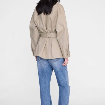 Anine Bing Odin Jacket - Beige — XXS - Image 2