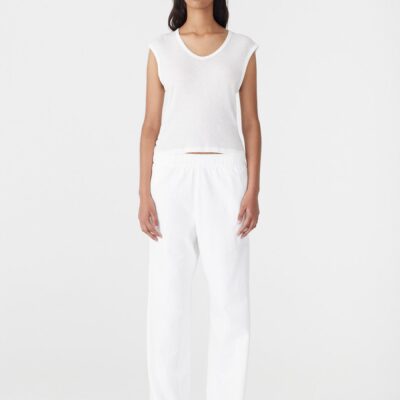 Bassike Wide Leg Double Jersey Pant — XXS - Image 1