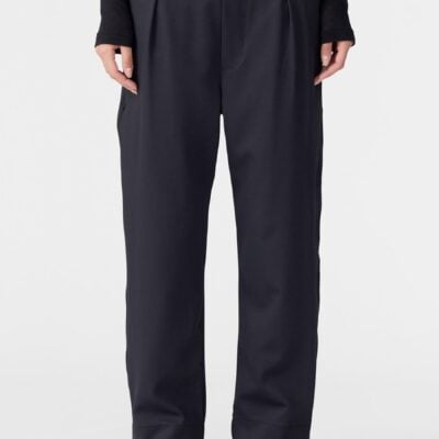 Bassike Twill Pleat Pull On Pant — 00 - Image 2