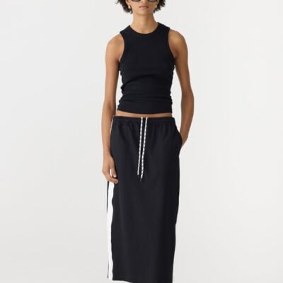 Bassike Stretch Twill Pull On Skirt — 00 - Image 1