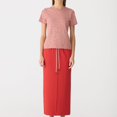 Bassike Stretch Twill Minimal Skirt — 00 - Image 1