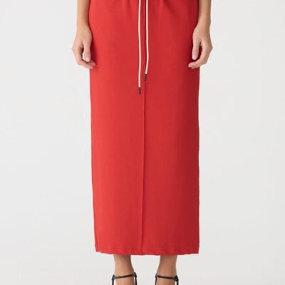 Bassike Stretch Twill Minimal Skirt — 00 - Image 2
