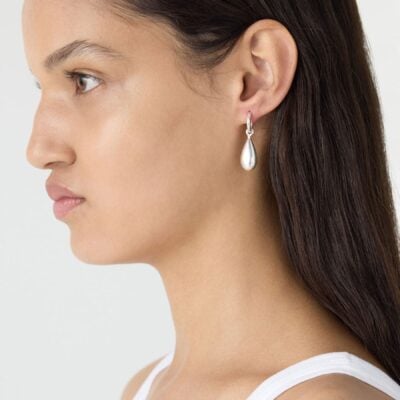Bassike Released From Love Detachable Teardrop Hoop — - - Image 2