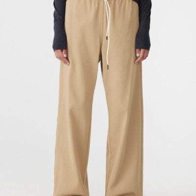 Bassike Pull On Drawstring Pant — 0 - Image 2