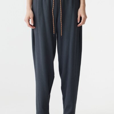 Bassike Heavy Waffle Barrel Leg Pant — XXS - Image 2